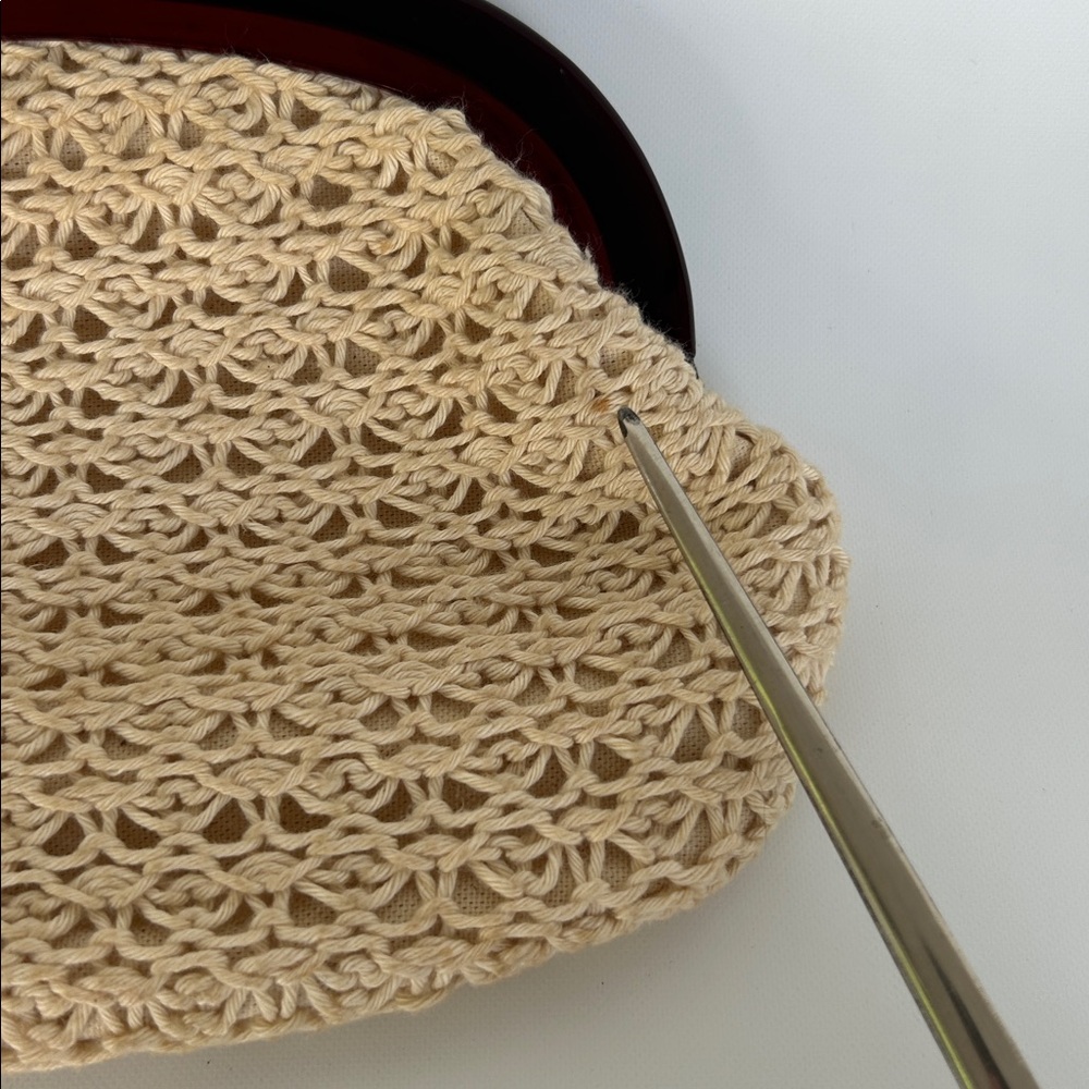 Vintage Crochet Clutch - Picture 12 of 13